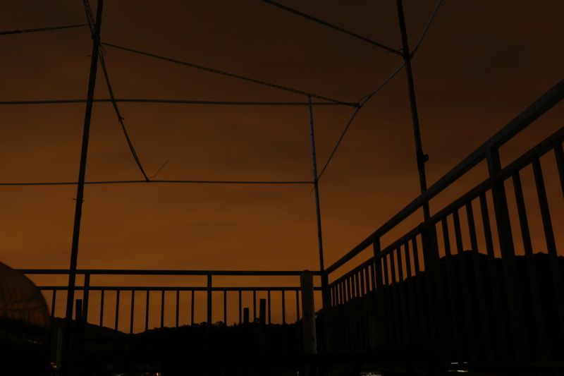 海滩夜色